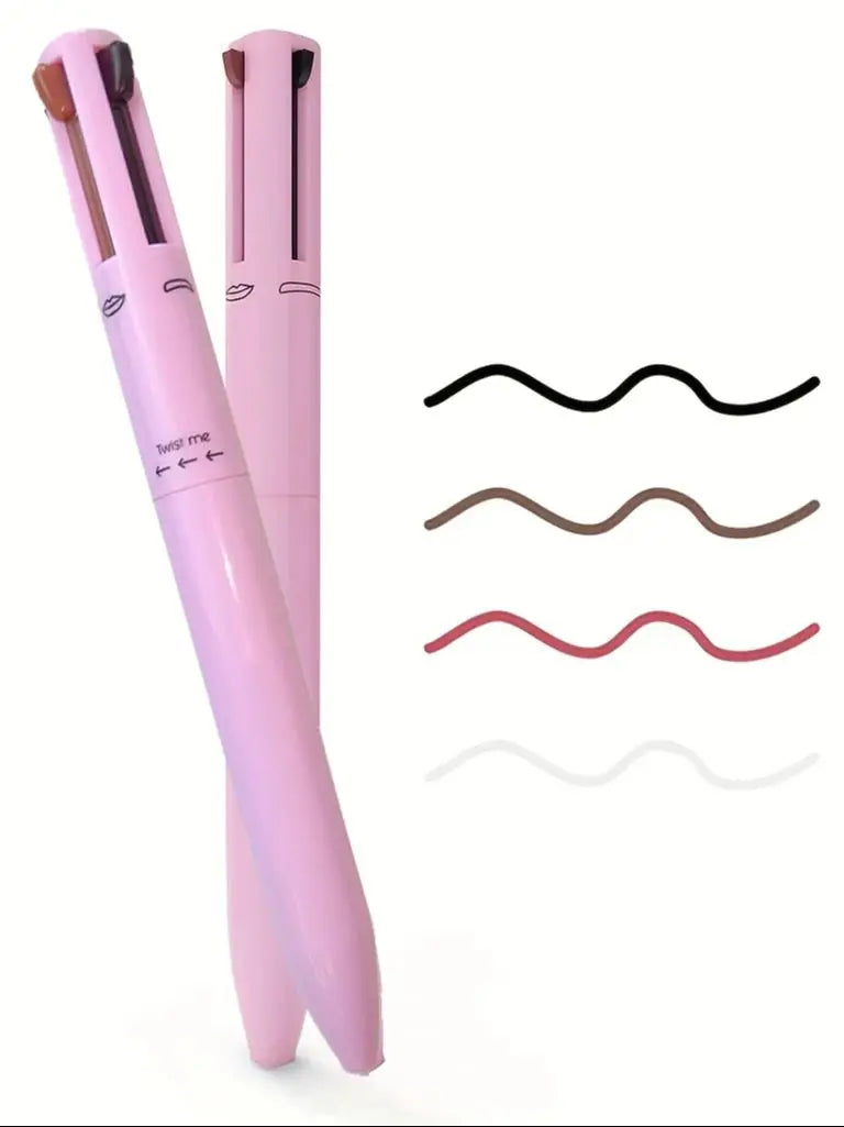 CRAYON 4-EN-1 MULTIFONCTION : LÈVRES - YEUX - SOURCILS