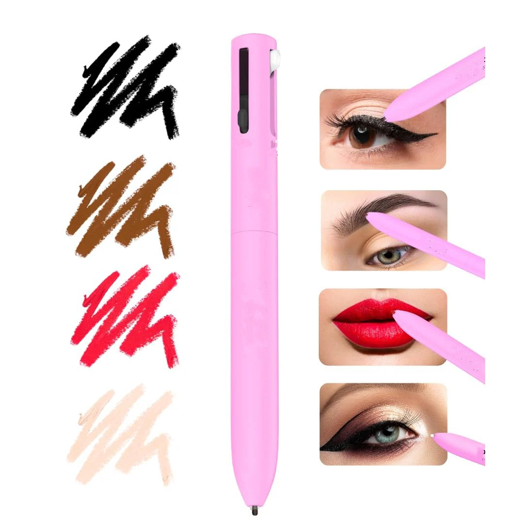 CRAYON 4-EN-1 MULTIFONCTION : LÈVRES - YEUX - SOURCILS