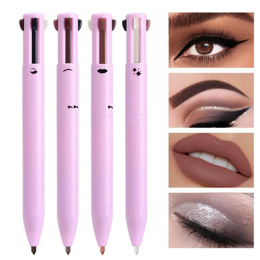 CRAYON 4-EN-1 MULTIFONCTION : LÈVRES - YEUX - SOURCILS